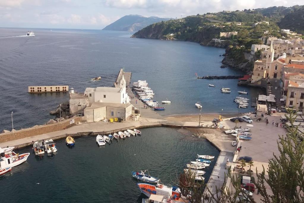 Casa Catalogna , Vicino Al Centro Storico. Villa Lipari  Eksteriør billede